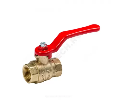 Кран шаровой латунь Эксперт Ду 25 Ру40 ВР полнопроходной рычаг Dist 113Р