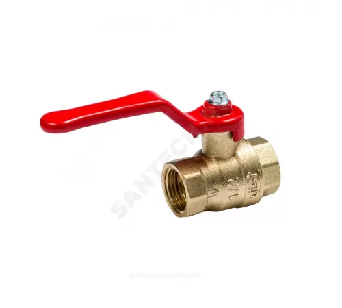 Кран шаровой латунь Эксперт Ду 25 Ру40 ВР полнопроходной рычаг Dist 113Р