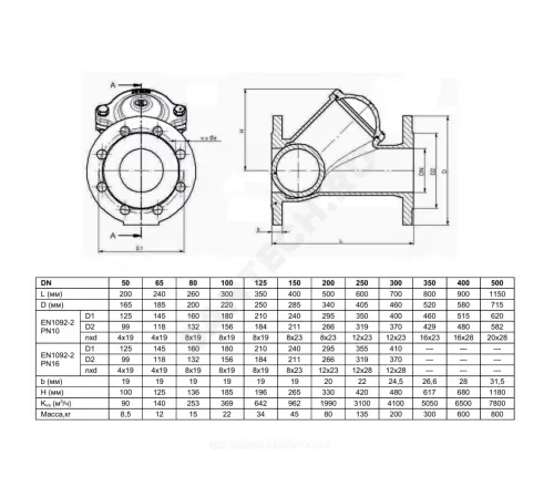 Клапан обратный чугун шаровой 400D Ду 125 Ру16 Тмакс=70 оС фл шар сталь Zetkama 400D125C55