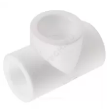 Тройник PP-R белый Дн 20 внутренняя пайка VALFEX 10111020