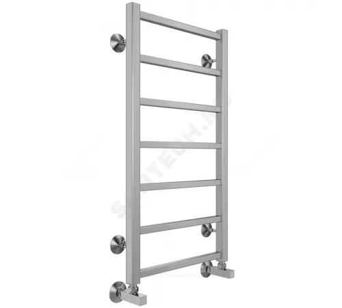 Полотенцесушитель водяной нерж сталь Лесенка (1/2") ВР 400х800мм 7П нижнее подключение Контур Терминус 4670078529640