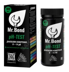 Набор индикаторов pH-TEST для измерения PH 100 шт. Mr.Bond MB20000001PH