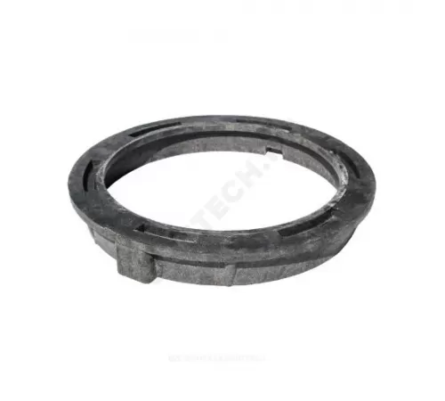 Люк полимер (тяжелый) серый/черный круглый 760х630 h=110мм 250кН Сантехкомплект