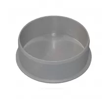 Заглушка НПВХ серая Дн 110 б/нап Хемкор 2391072