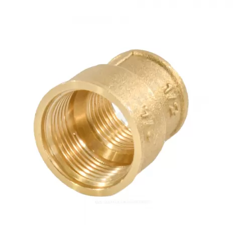Муфта латунь переходная Ду 32х15 (1 1/4"х1/2") ВР/ВР VALFEX VF.240.L.114.012