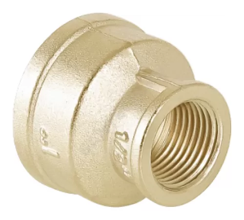 Муфта латунь переходная Ду 32х15 (1 1/4"х1/2") ВР/ВР VALFEX VF.240.L.114.012