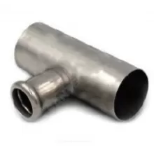 Тройник переходной сталь нерж AISI 316L Дн 35х22х35 Ру16 труба/пресс Inoxpres RM 188035022