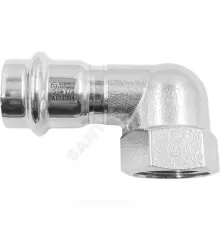 Угольник сталь нерж AISI 304 Дн 15х1/2" пресс/ВР SantechSystems