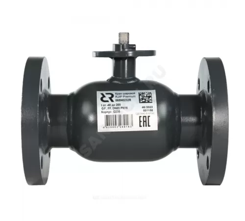 Кран шаровой сталь Jip-R Premium FF Ду 150 Ру16 фл под электропривод ISO F10 Ридан 065N0252GR