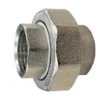 Соединитель латунь никель американка Ду 15 (1/2") прямой ВР/ВР SantechSystems