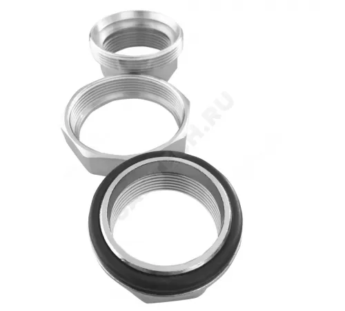 Соединитель латунь никель американка Ду 15 (1/2") прямой ВР/ВР SantechSystems