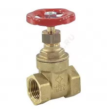 Задвижка клиновая латунь 41 Ду 15 Ру20 ВР маховик Icma 83041AD05