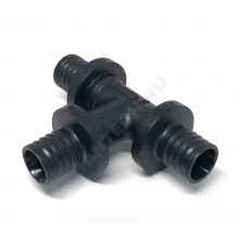 Тройник для PE-X труб аксиальный PPSU Дн 16 РОС