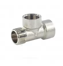 Тройник латунь никель Ду 25 (1") ВР/ВР/НР SantechSystems