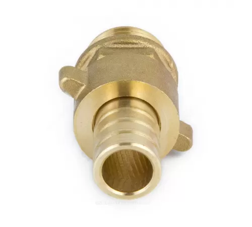 Переходник штуцерный латунь разъемный для шланга Дн 20х3/4" НР 9104 Aquasfera 9104-04