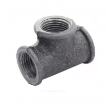 Тройник прямой чугун Ду 20 (3/4") ВР/ВР Fittex