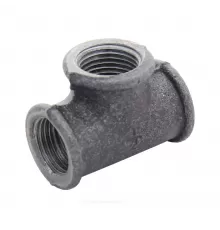 Тройник прямой чугун Ду 15 (1/2") ВР/ВР Fittex