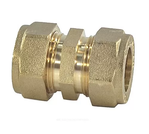 Муфта латунь 15A обжим STAHLMANN SSWL15/150BEF