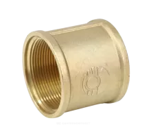 Муфта латунь Ду 15 (1/2") ВР/ВР VALFEX VF.170.L.012