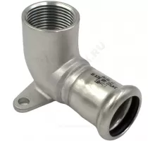 Водорозетка сталь нерж AISI 316L Дн 15х1/2" Ру16 пресс/ВР Inoxpres RM 185102015