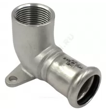 Водорозетка сталь нерж AISI 316L Дн 15х1/2" Ру16 пресс/ВР Inoxpres RM 185102015