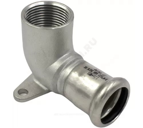 Водорозетка сталь нерж AISI 316L Дн 18х1/2" Ру16 пресс/ВР Inoxpres RM 185102018