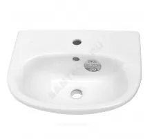 Умывальник подвесной Zeta 55 1 отверстие под смеситель по центру белый Jika 8.1039.1.000.104.9