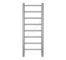 Полотенцесушитель электрический нерж сталь Лесенка 174 Вт 300х850мм 8П со встроенным диммером справа Аврора Терминус 4670078541833