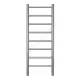 Полотенцесушитель электрический нерж сталь Лесенка 174 Вт 300х850мм 8П со встроенным диммером справа Аврора Терминус 4670078541833