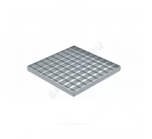 Решетка стальная для дождеприемника ячеистая 300х300мм квадратная h=21мм 125кН SteeStart СТИЛОТ P3030AB