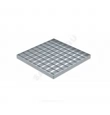 Решетка стальная для дождеприемника ячеистая 300х300мм квадратная h=21мм 125кН SteeStart СТИЛОТ P3030AB