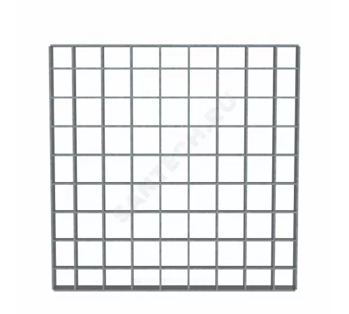 Решетка стальная для дождеприемника ячеистая 300х300мм квадратная h=21мм 125кН SteeStart СТИЛОТ P3030AB