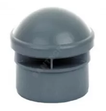 Клапан PP-H вакуумный серый Дн 50 б/нап Ostendorf 881780