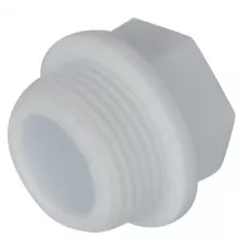 Заглушка (пробка) PP-R белая Дн 25х3/4" НР VALFEX 10163025