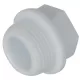 Заглушка (пробка) PP-R белая Дн 20х1/2" НР VALFEX 10163020