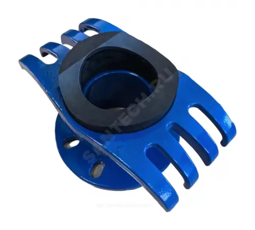 Отвод чугун седловой (корпус) Ду 80/100 Ру16 фланцевый Benarmo