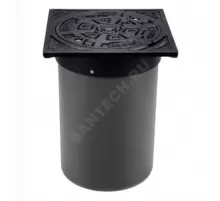 Люк чугун В125 с телескопической трубой, без вентиляции Ostendorf 666400