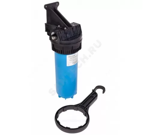 Корпус фильтра 1 М 1" ВР Ру10 1-ст без картриджей Slim Line 10" Джилекс 9053