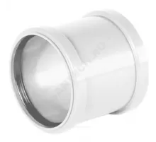 Муфта НПВХ ремонтная белая Дн 110 б/нап бесшумная в/к ШУМЭКС Хемкор 2391069