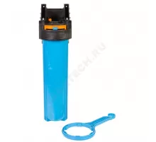 Корпус фильтра 1 М 1" ВР Ру10 1-ст без картриджей Big Blue 20" Джилекс 9059