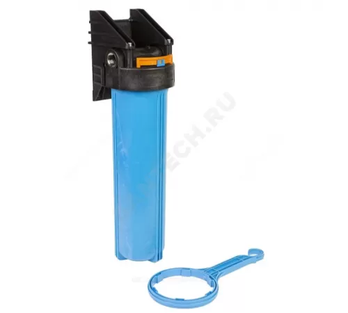 Корпус фильтра 1 М 1" ВР Ру10 1-ст без картриджей Big Blue 20" Джилекс 9059