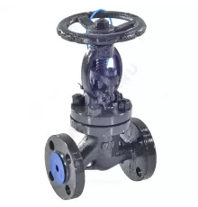 Клапан запорный сталь 15с22нж Ду 100 Ру40 Тмакс=425 оС фл HJCN