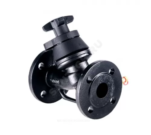 Клапан балансировочный ручной чугун 3739B Ду 50 Ру16 фл Kvs=47.63м3/ч с измерительными ниппелями Cimberio CIM 3739B 50