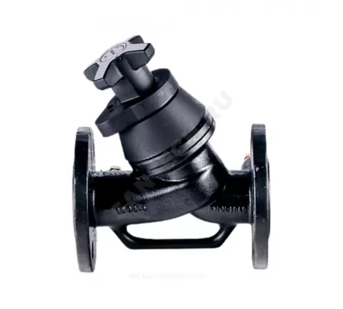 Клапан балансировочный ручной чугун 3739B Ду 50 Ру16 фл Kvs=47.63м3/ч с измерительными ниппелями Cimberio CIM 3739B 50