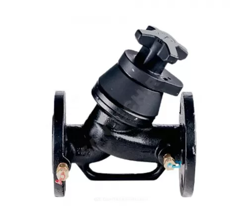 Клапан балансировочный ручной чугун 3739B Ду 50 Ру16 фл Kvs=47.63м3/ч с измерительными ниппелями Cimberio CIM 3739B 50