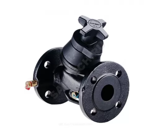 Клапан балансировочный ручной чугун 3739B Ду 50 Ру16 фл Kvs=47.63м3/ч с измерительными ниппелями Cimberio CIM 3739B 50