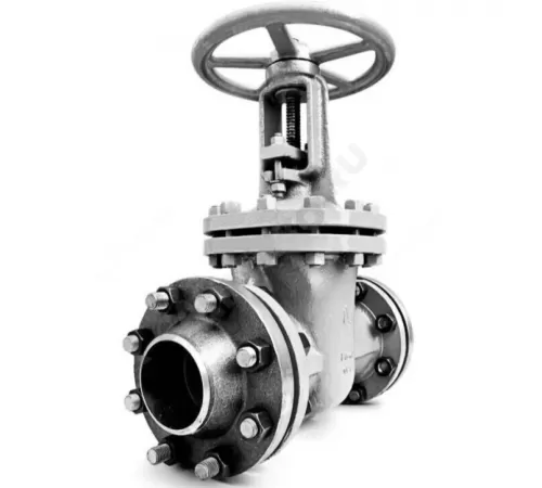 Задвижка клиновая сталь газ 30лс15нж Ду 100 Ру40 фл МЗТА