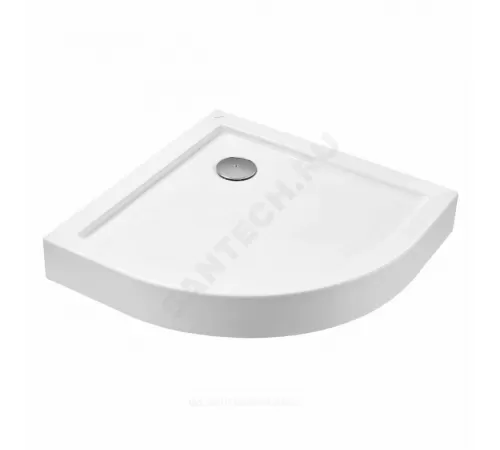 Поддон душевой акриловый Палермо 800х800х135 белый Santek 1.WH30.2.477