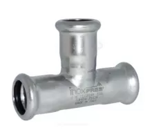 Тройник сталь нерж AISI 316L Дн 15 Ру16 пресс Inoxpres RM 182015000