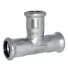 Тройник сталь нерж AISI 316L Дн 42 Ру16 пресс Inoxpres RM 182042000